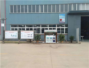 蕪湖紡織（zhī）廠員工食堂500KG餐廚垃圾處理設（shè）備安裝（zhuāng）